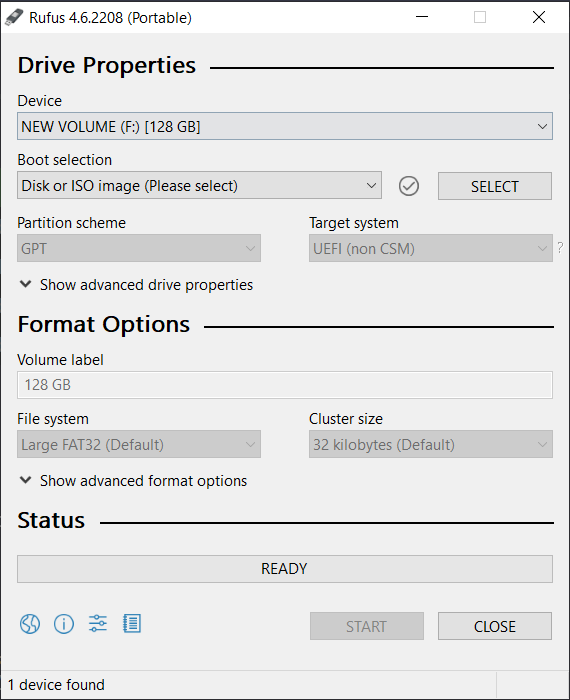 rufus UI