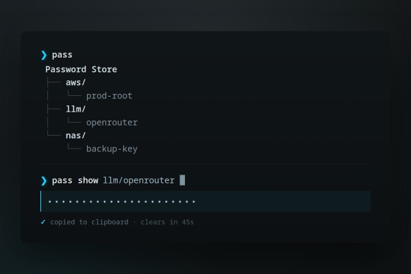 How CLI Password Managers Saved Hours of Work and Embarrassment